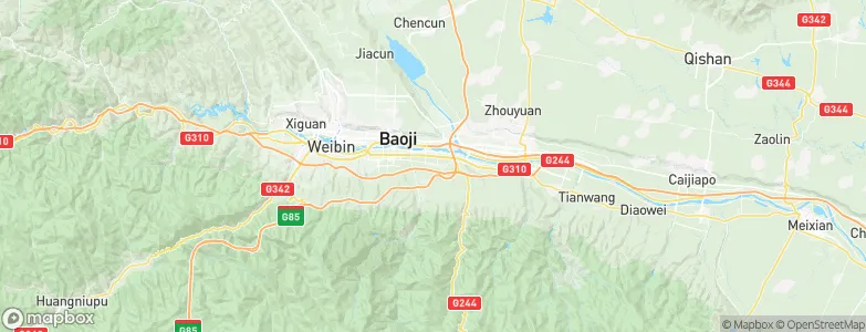 Bayu, China Map