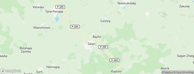 Bazhir, Russia Map