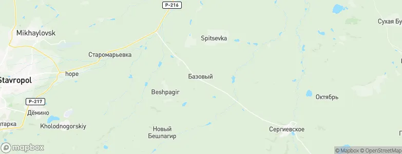 Bazovyy, Russia Map