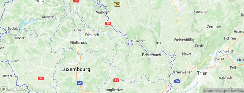 Beaufort, Luxembourg Map