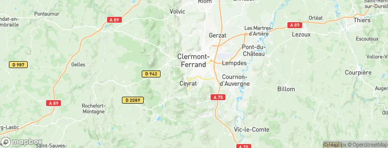 Beaumont, France Map