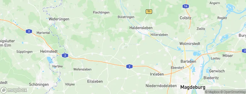 Bebertal Eins, Germany Map