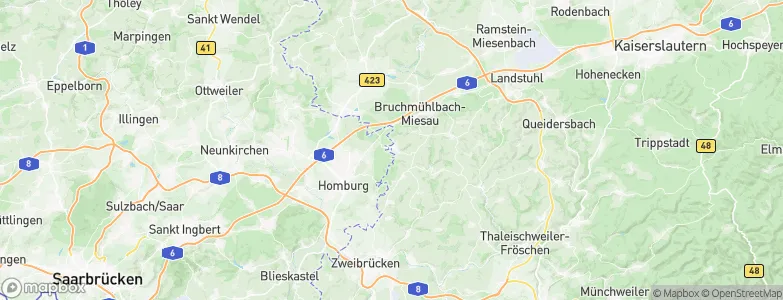 Bechhofen, Germany Map
