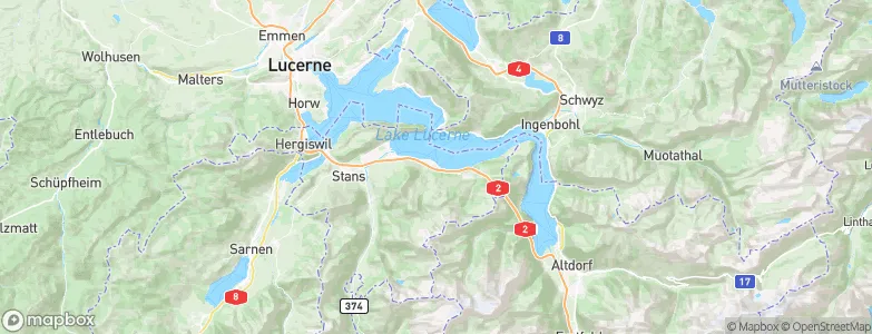 Beckenried, Switzerland Map