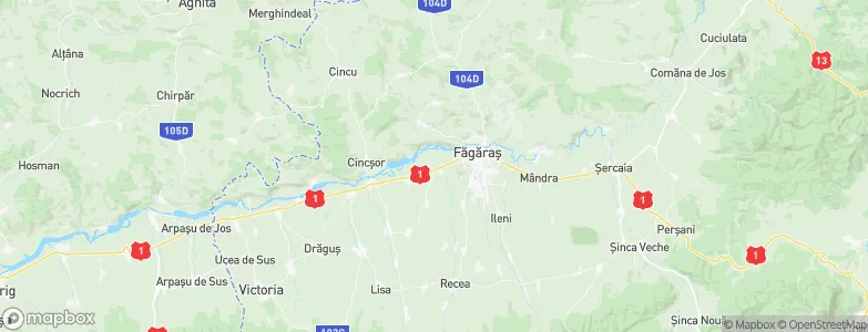 Beclean, Romania Map