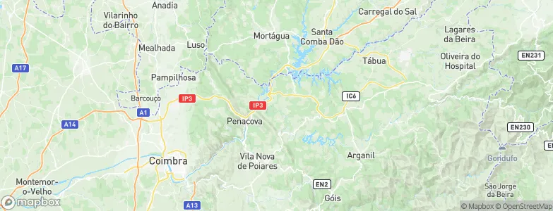 Beco, Portugal Map