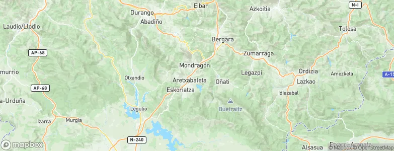 Bedoña, Spain Map