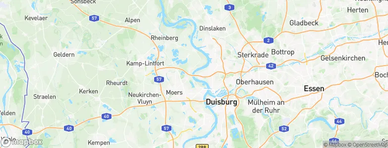 Beeckerwerth, Germany Map