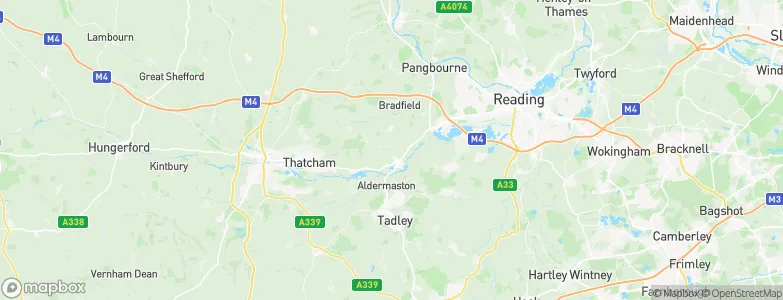 Beenham, United Kingdom Map