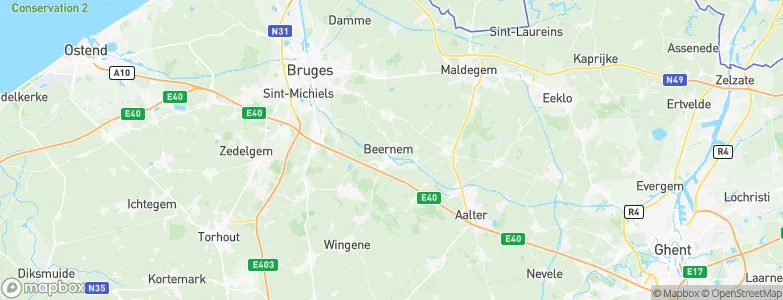 Beernem, Belgium Map