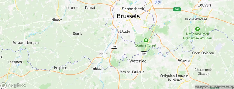 Beersel, Belgium Map
