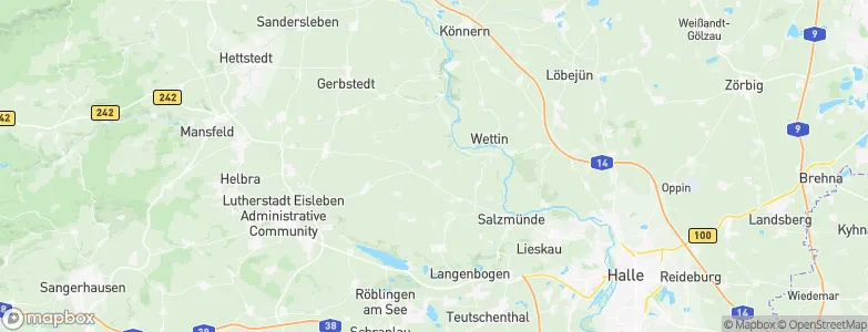 Beesenstedt, Germany Map