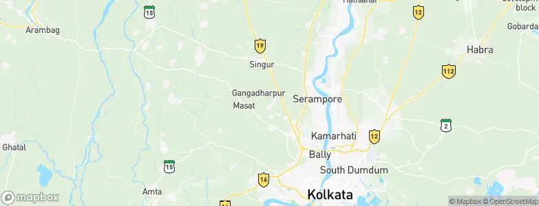 Begampur, India Map