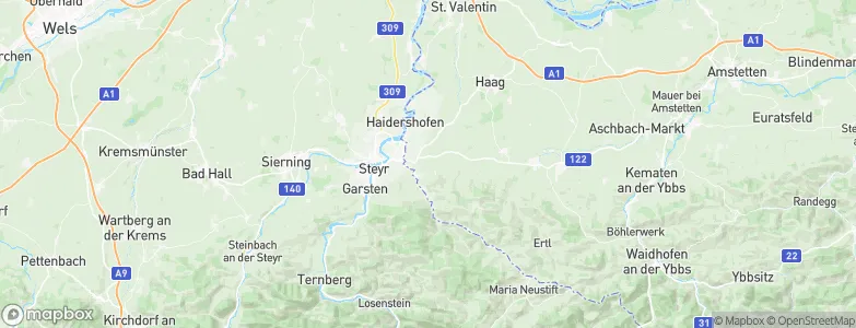 Behamberg, Austria Map