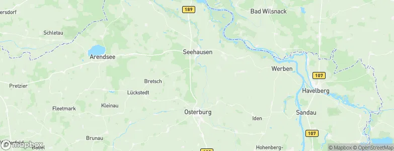Behrend, Germany Map