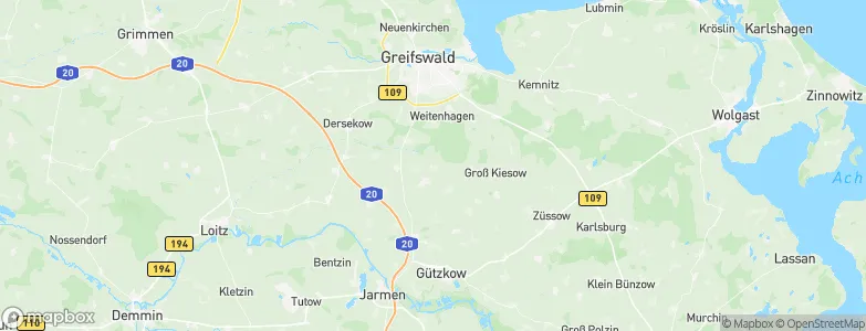 Behrenhoff, Germany Map