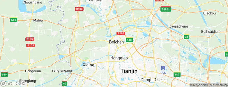 Beicang, China Map