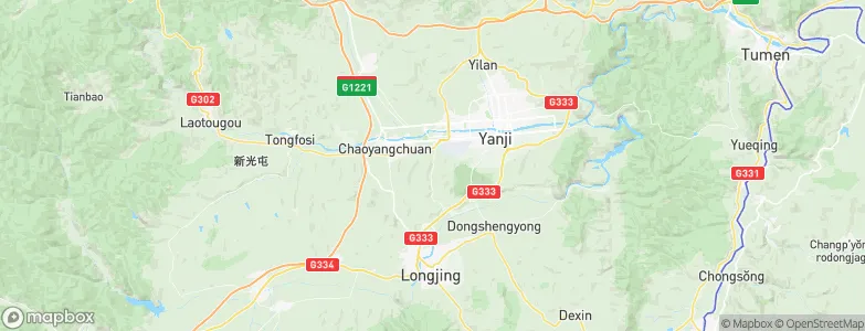 Beifenglindong, China Map