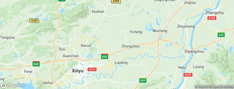 Beigang, China Map