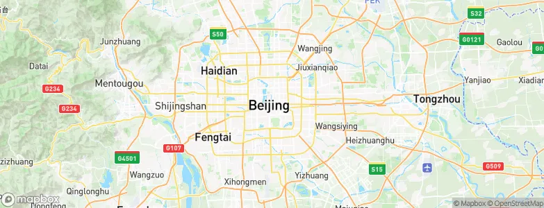 Beijing, China Map