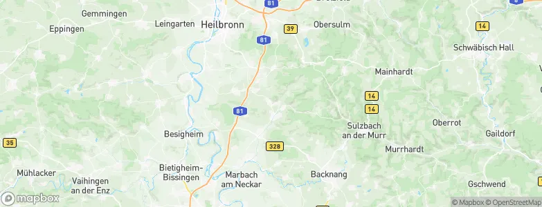 Beilstein, Germany Map