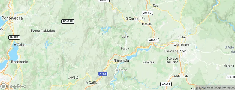 Beiro, Spain Map