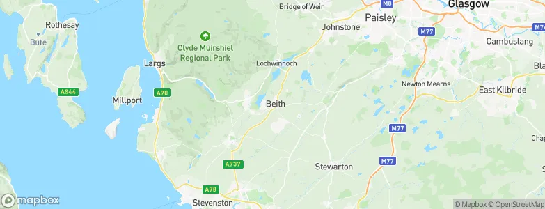 Beith, United Kingdom Map