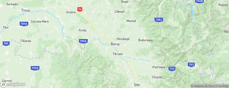 Beiuș, Romania Map