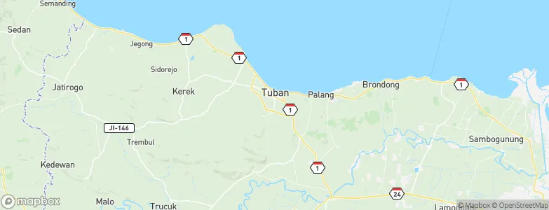 Bejagung Kidul, Indonesia Map