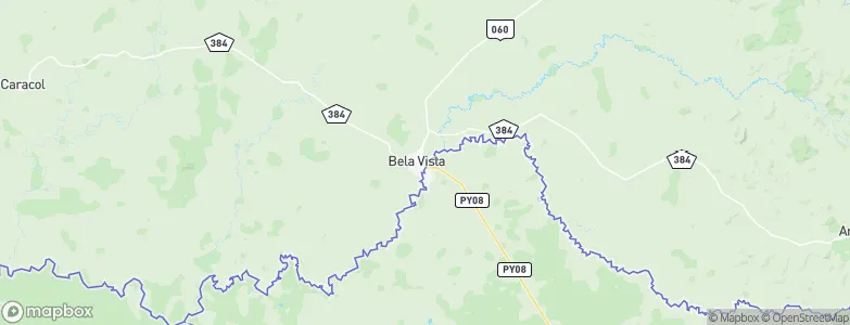 Bela Vista, Brazil Map