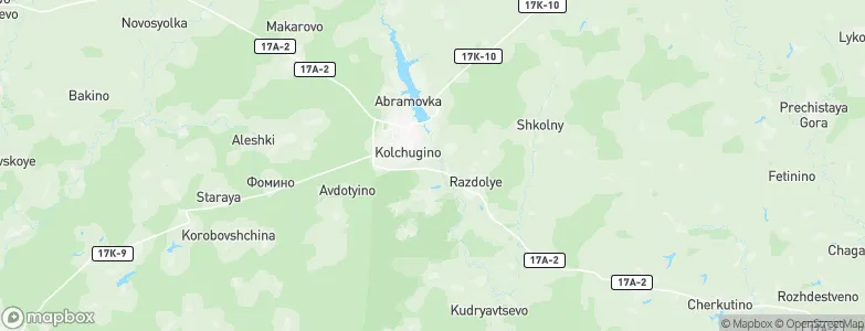 Belaya Rechka, Russia Map