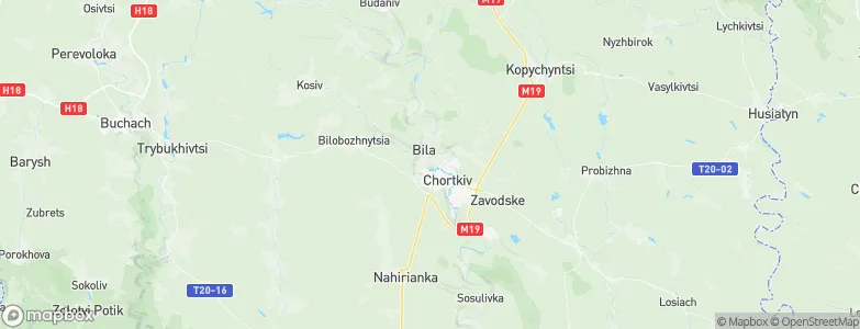 Belaya, Ukraine Map