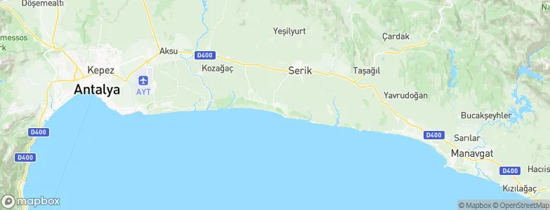 Belek, Turkey Map
