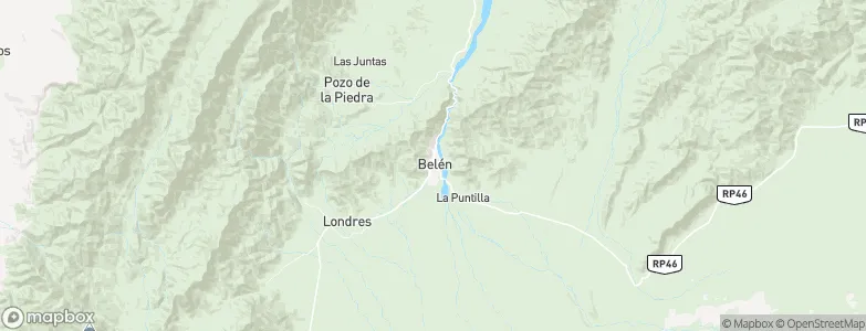 Belén, Argentina Map