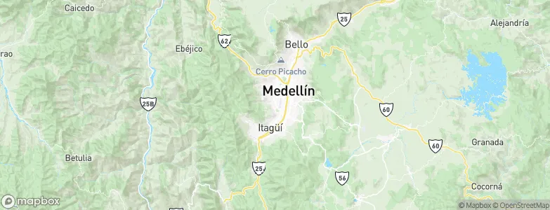 Belén, Colombia Map