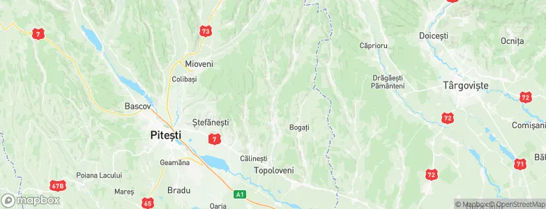 Beleţi, Romania Map