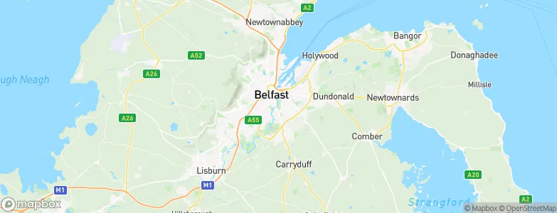 Belfast, United Kingdom Map