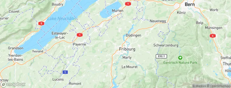 Belfaux, Switzerland Map