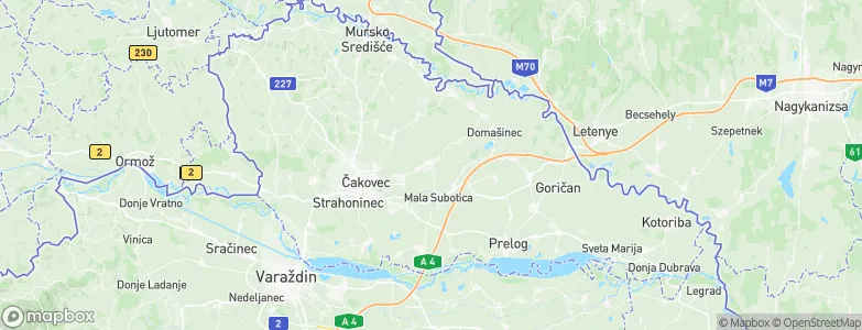 Belica, Croatia Map