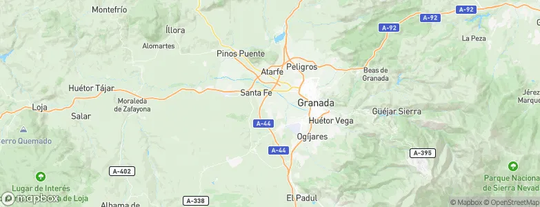 Belicena, Spain Map