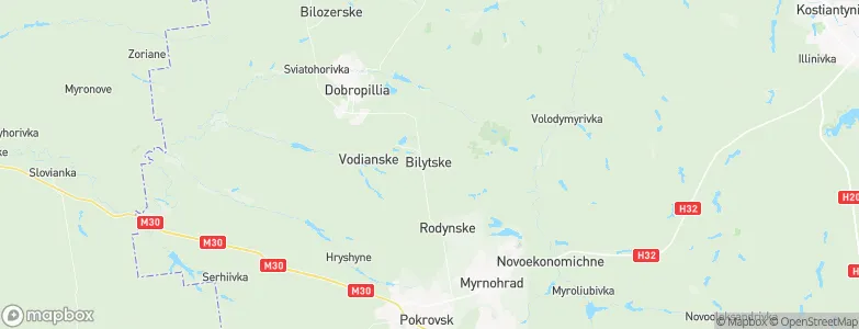Belitskoye, Ukraine Map
