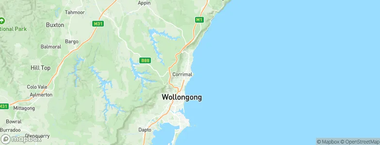 Bellambi, Australia Map