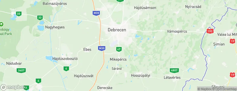 Bellegelő, Hungary Map