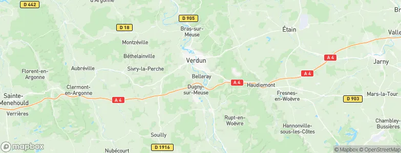 Belleray, France Map