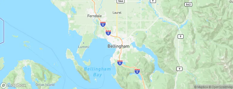 Bellingham, United States Map