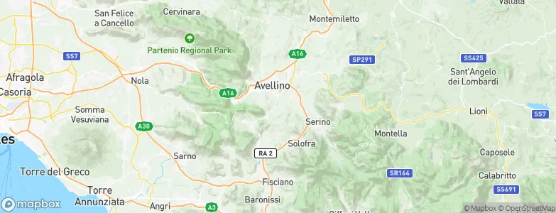Bellizzi Irpino, Italy Map