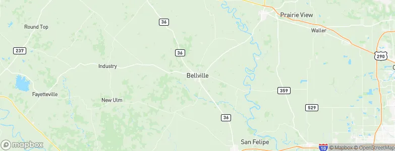 Bellville, United States Map