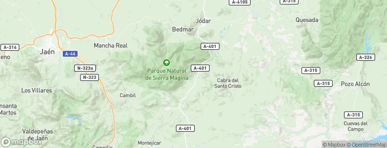 Bélmez de la Moraleda, Spain Map