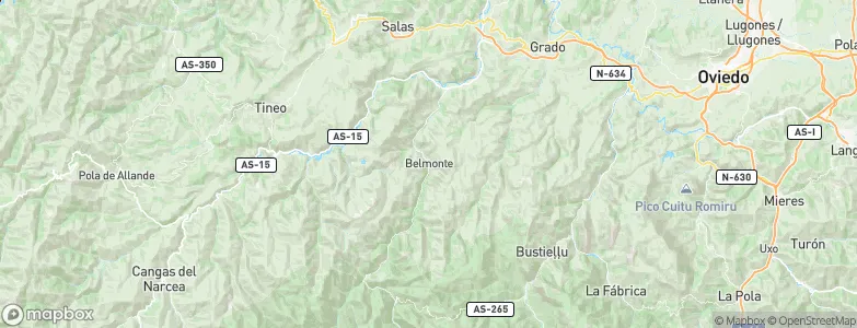 Belmonte, Spain Map