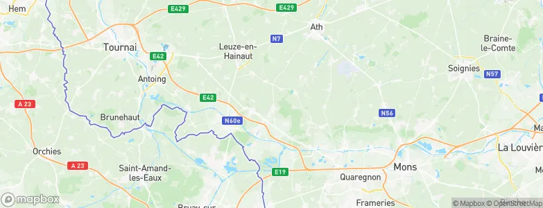 Beloeil, Belgium Map